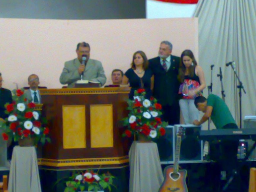Posse do Pr Romildo Gurgel na ICCE em 19 julho de 2008